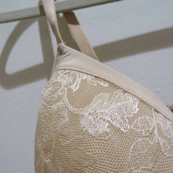 SOMA Lightest Lift Perfect Coverage Bra in Pale Sand Floral - Size 34DDD - Picture 6 of 14